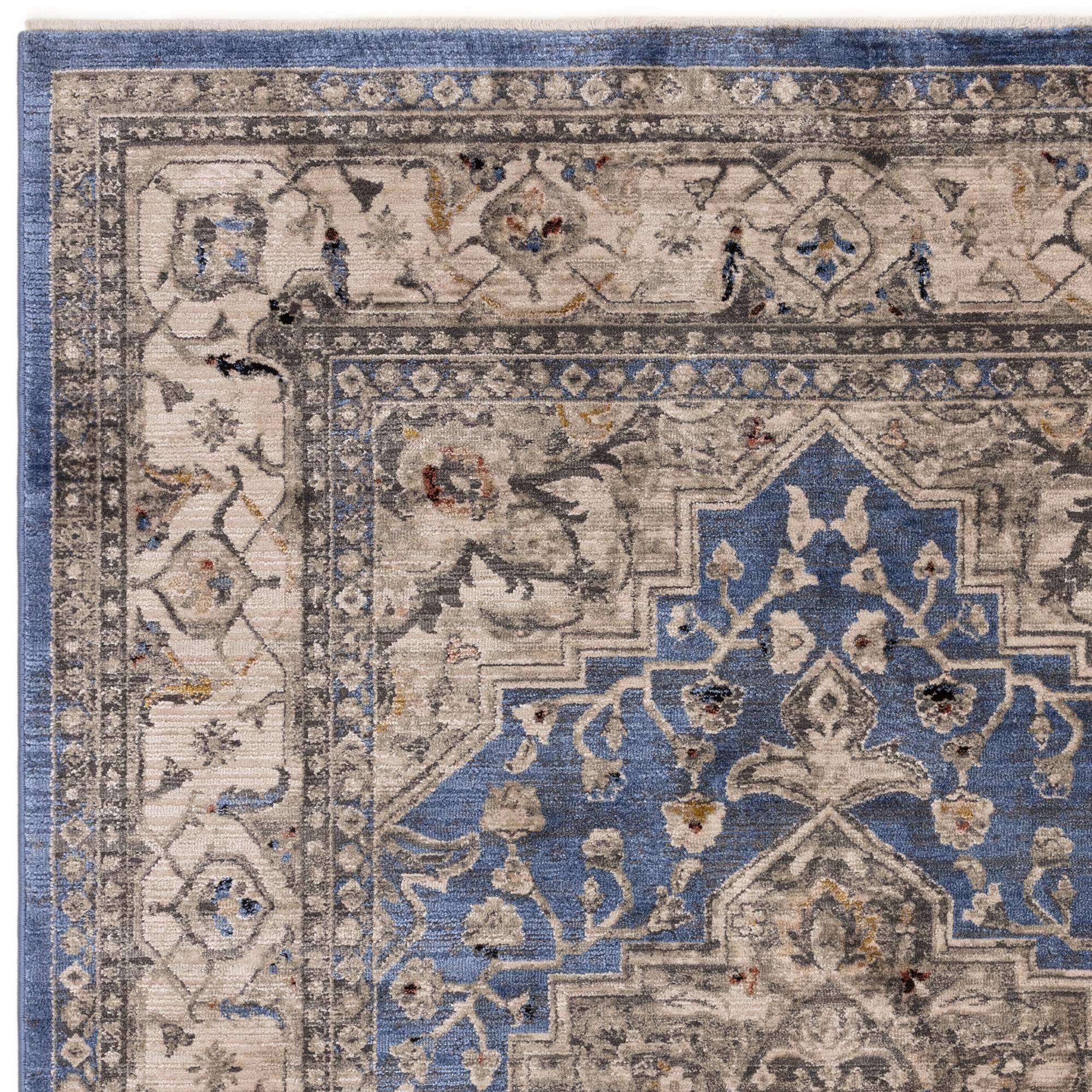 Vloerkleed Sovereign Blue Medallion