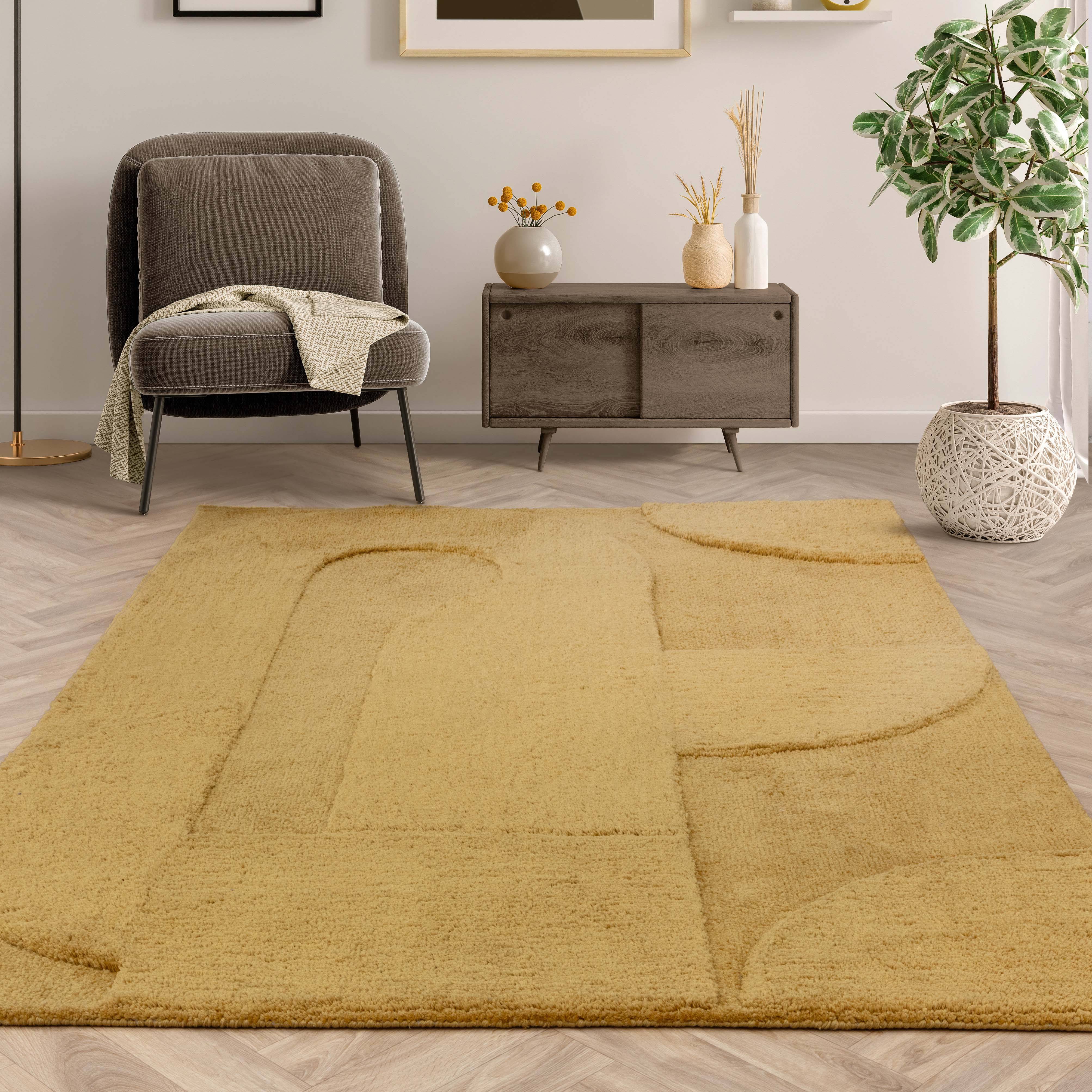 Vloerkleed Tova Ochre