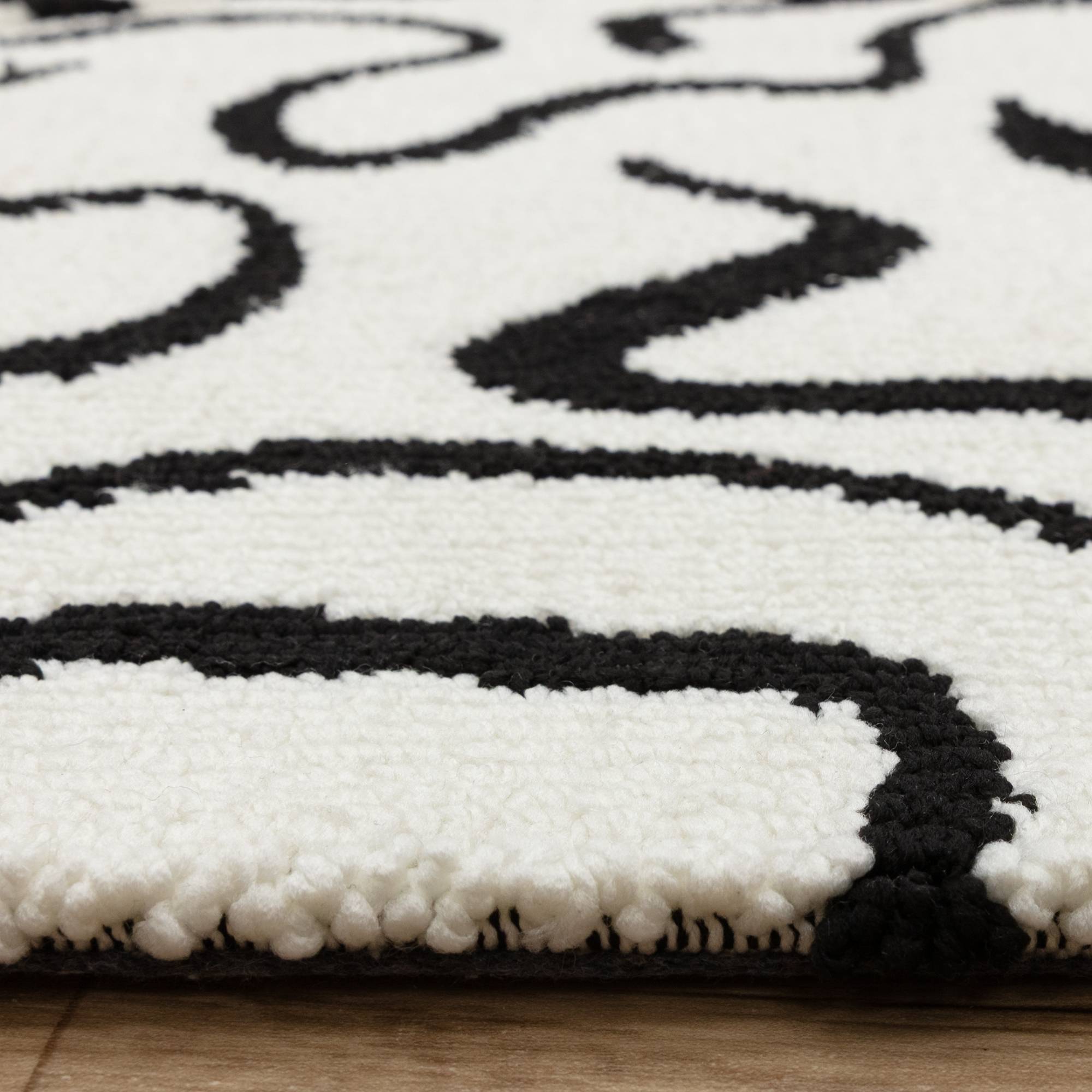 Vloerkleed Wilder Zebra Mono