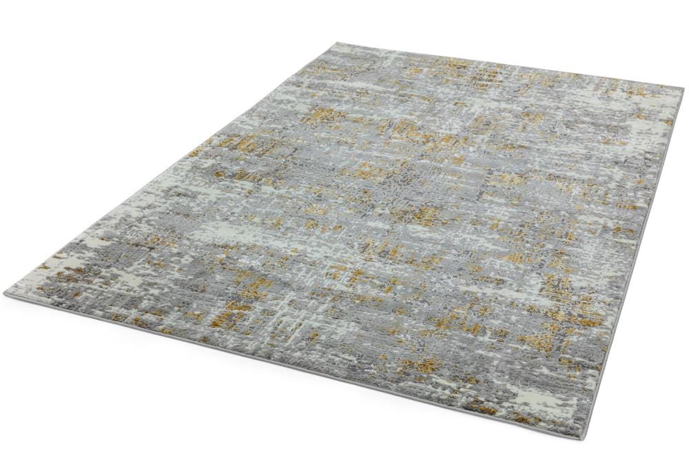 Laagpolig vloerkleed Easy Living Orion or07 Abstract Yellow