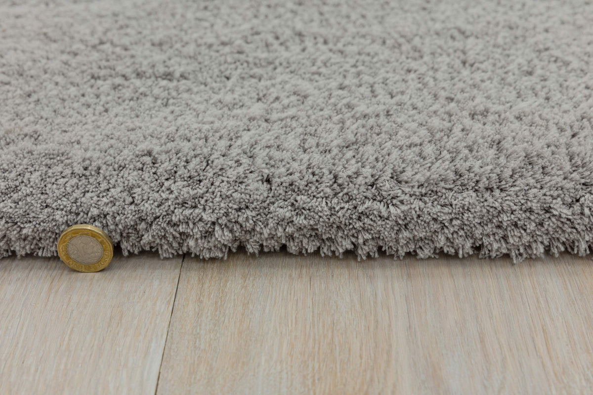 Hoogpolig vloerkleed Easy Living Lulu Soft Touch Rug Silver
