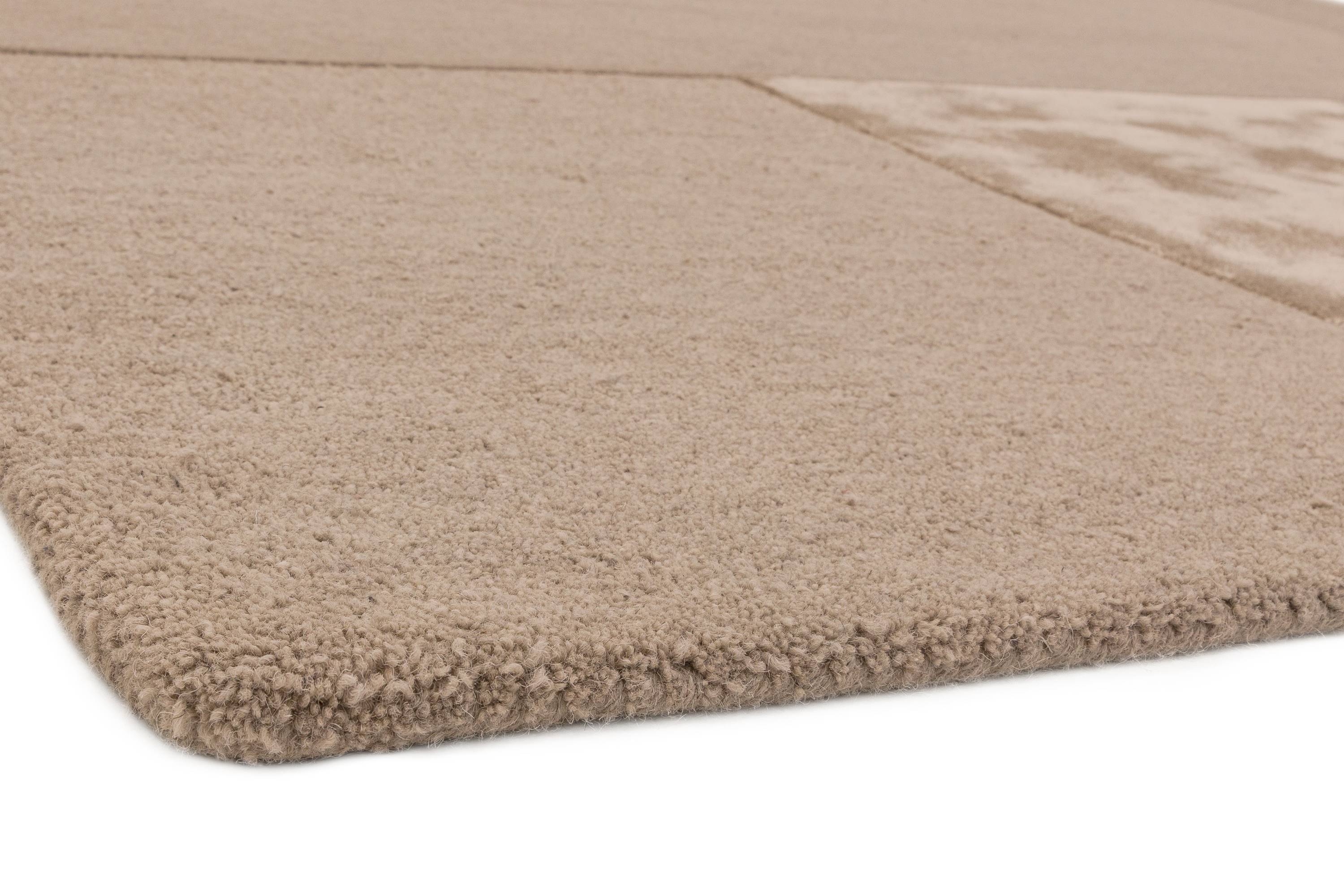 Laagpolig vloerkleed Easy Living Tate Tonal Textures Rug Sand