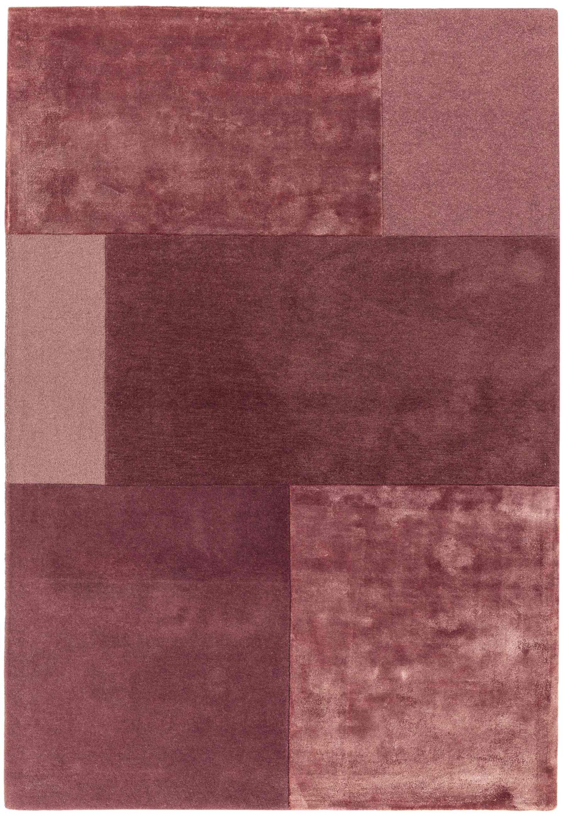 Laagpolig vloerkleed Easy Living Tate Tonal Textures Rug Pink