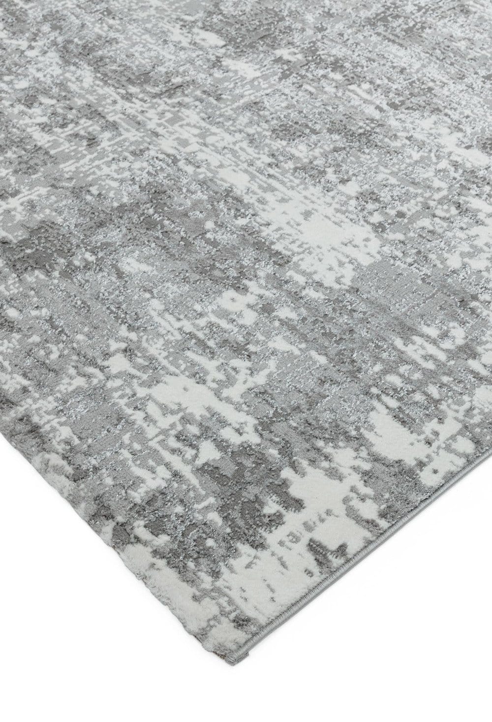 Laagpolig vloerkleed Easy Living Orion or05 Abstract Silver