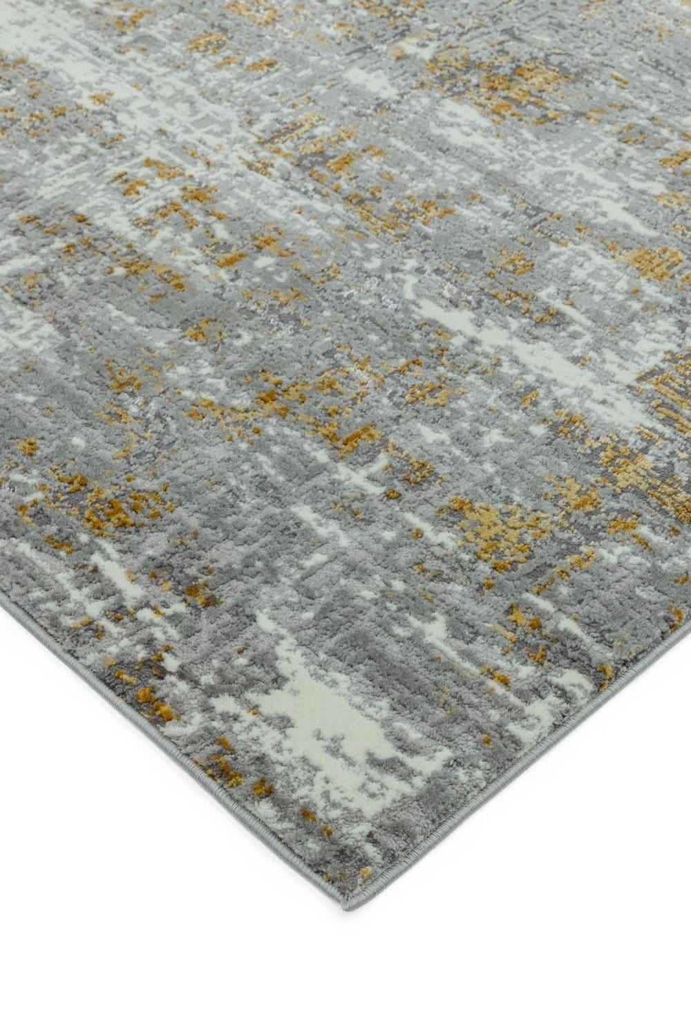 Laagpolig vloerkleed Easy Living Orion or07 Abstract Yellow