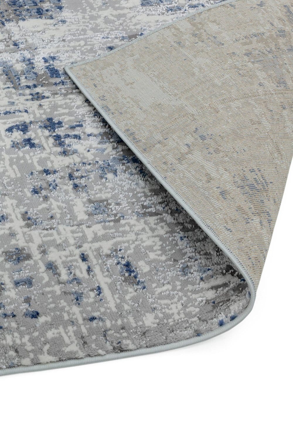 Laagpolig vloerkleed Easy Living Orion or04 Abstract Blue