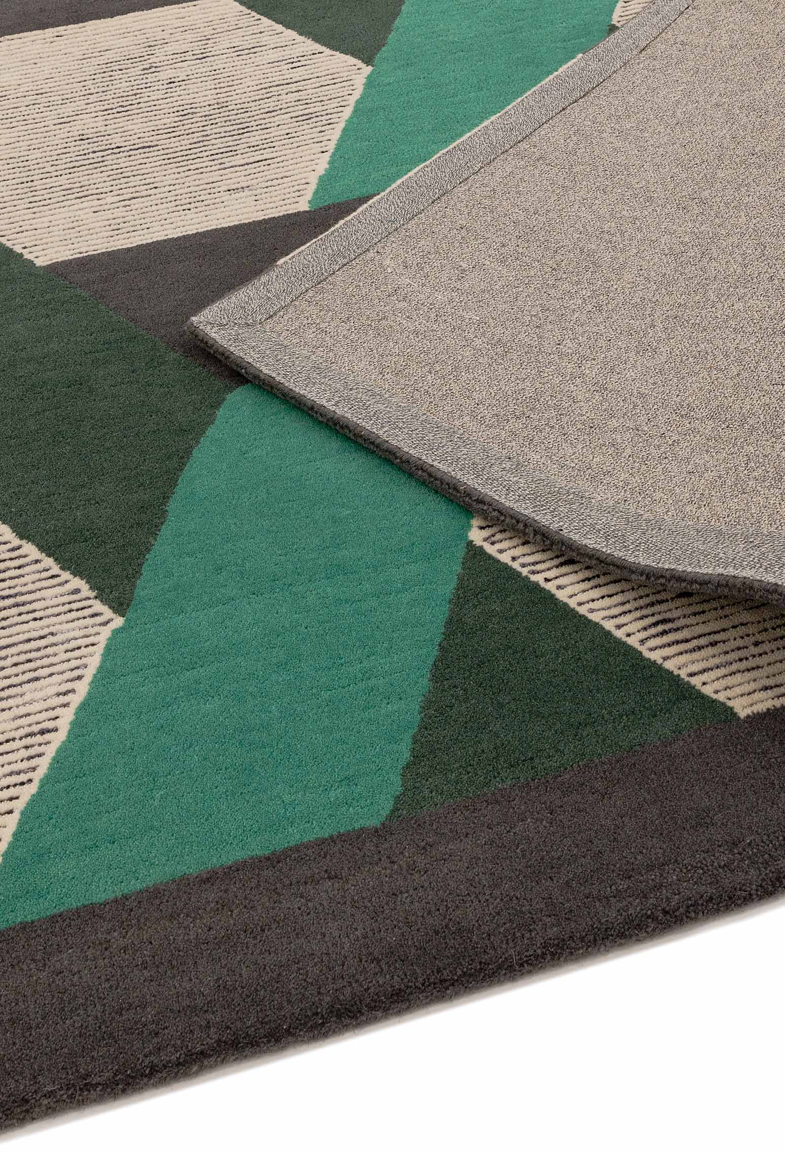 Laagpolig vloerkleed Easy Living Camden Rug Green