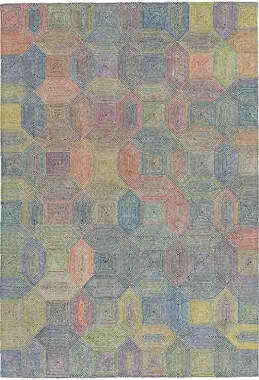 Laagpolig vloerkleed Easy Living Camden Rug Cream