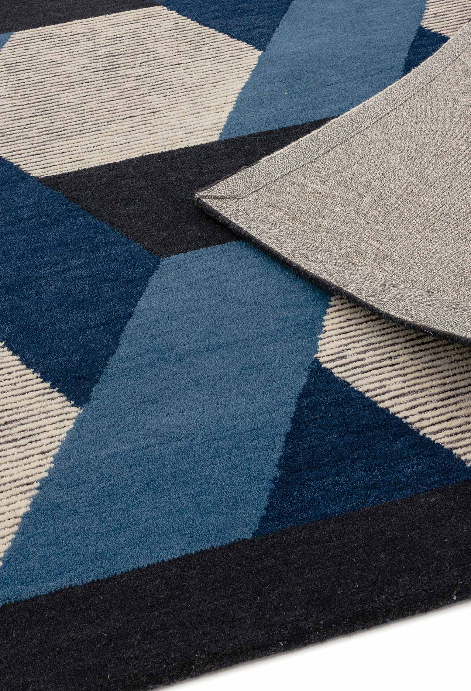Laagpolig vloerkleed Easy Living Camden Rug Blue