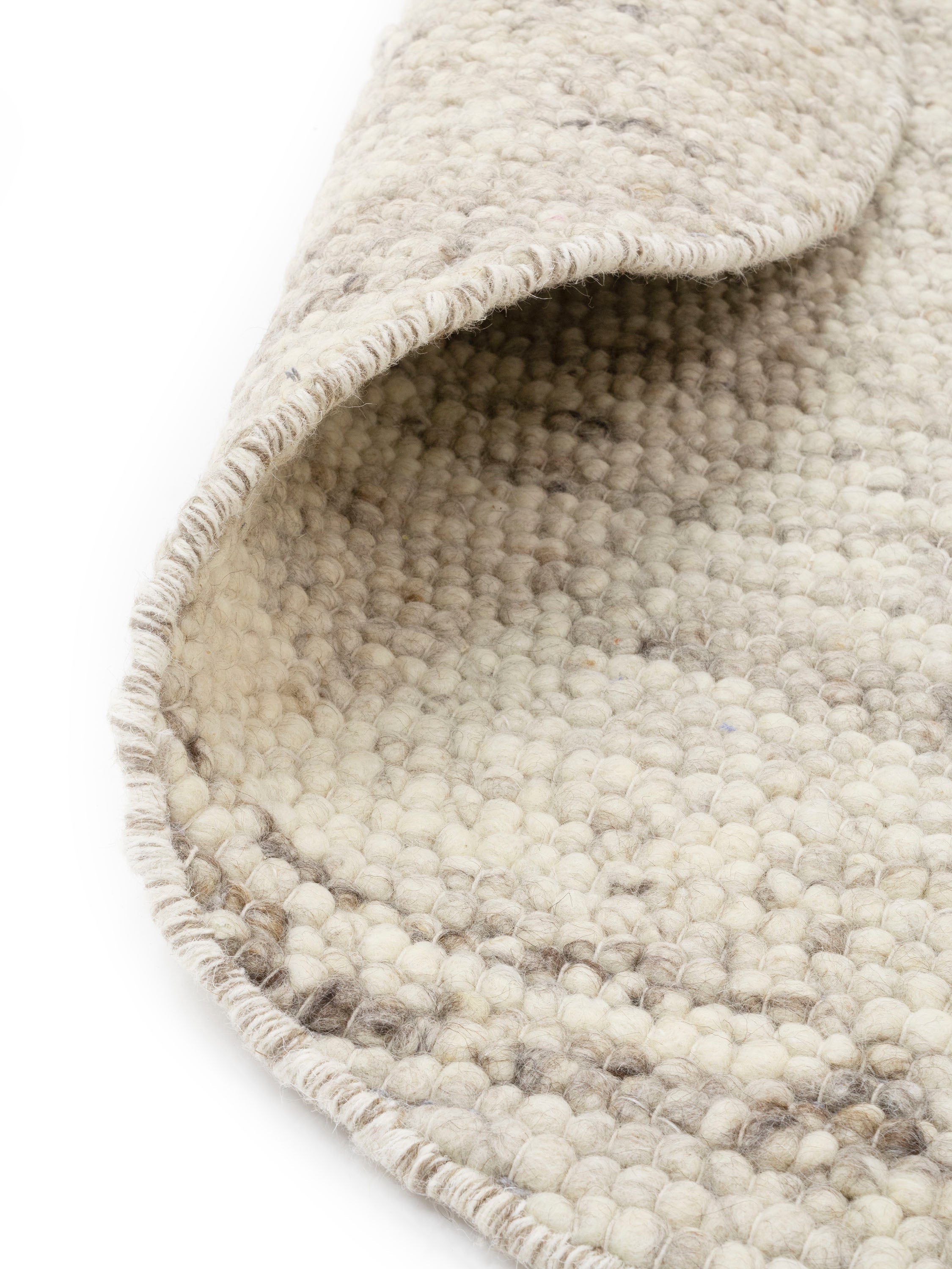 Rond vloerkleed MOMO Rugs Sten Brown rond