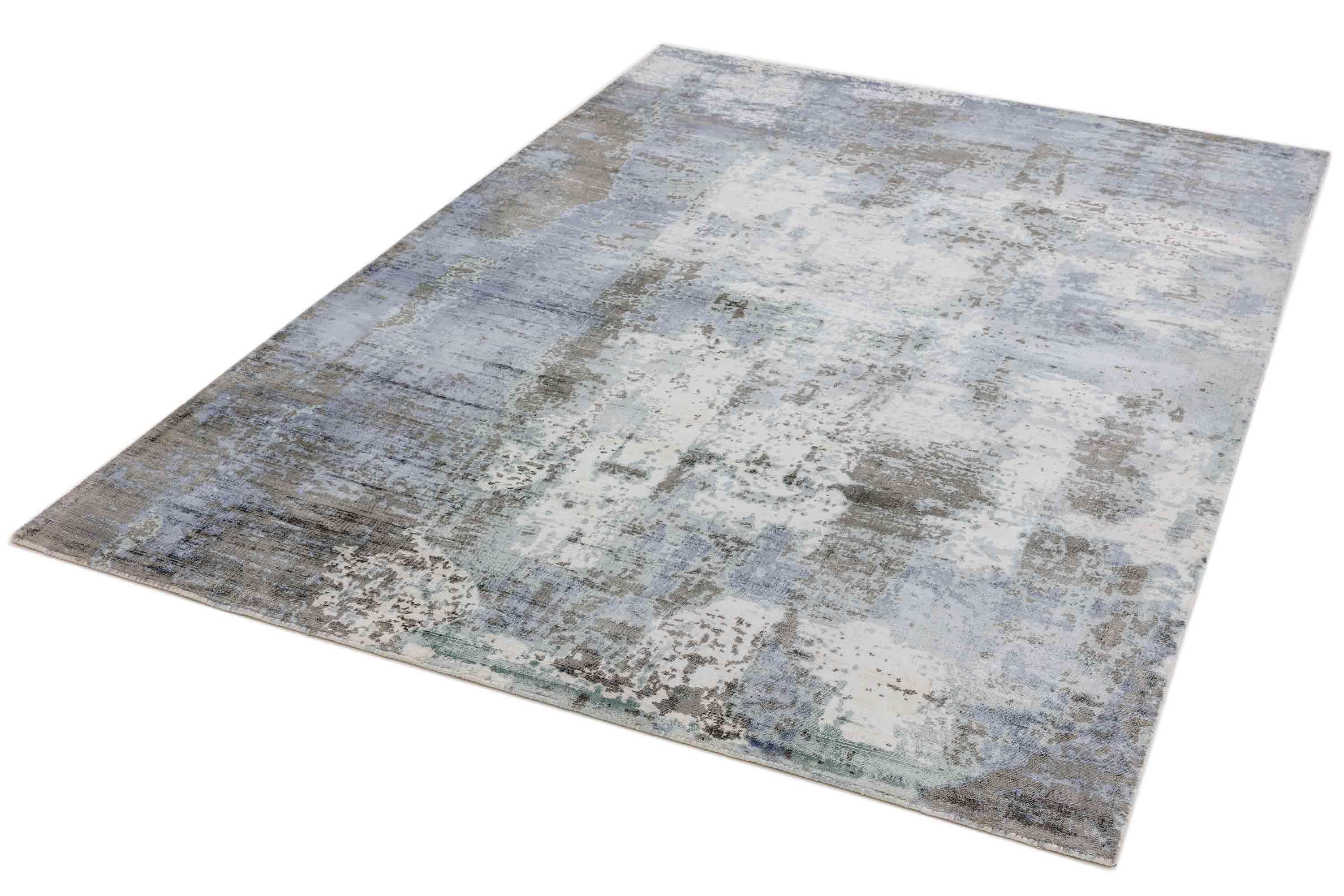 Laagpolig vloerkleed Easy Living Gatsby Navy