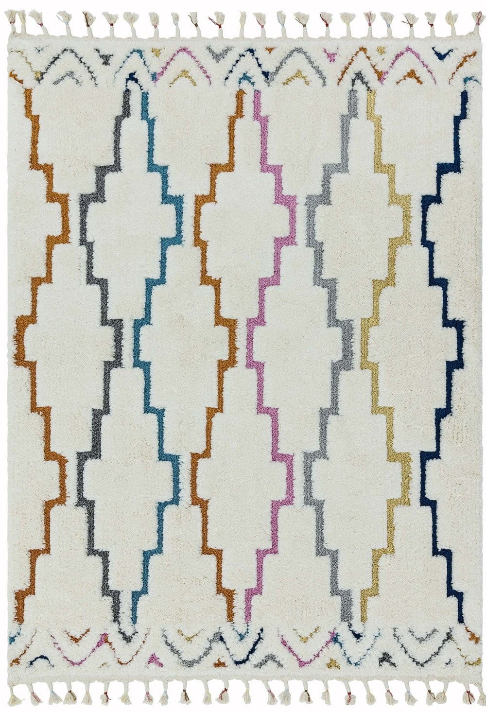 Hoogpolig vloerkleed Easy Living Ariana ar01 Trellis