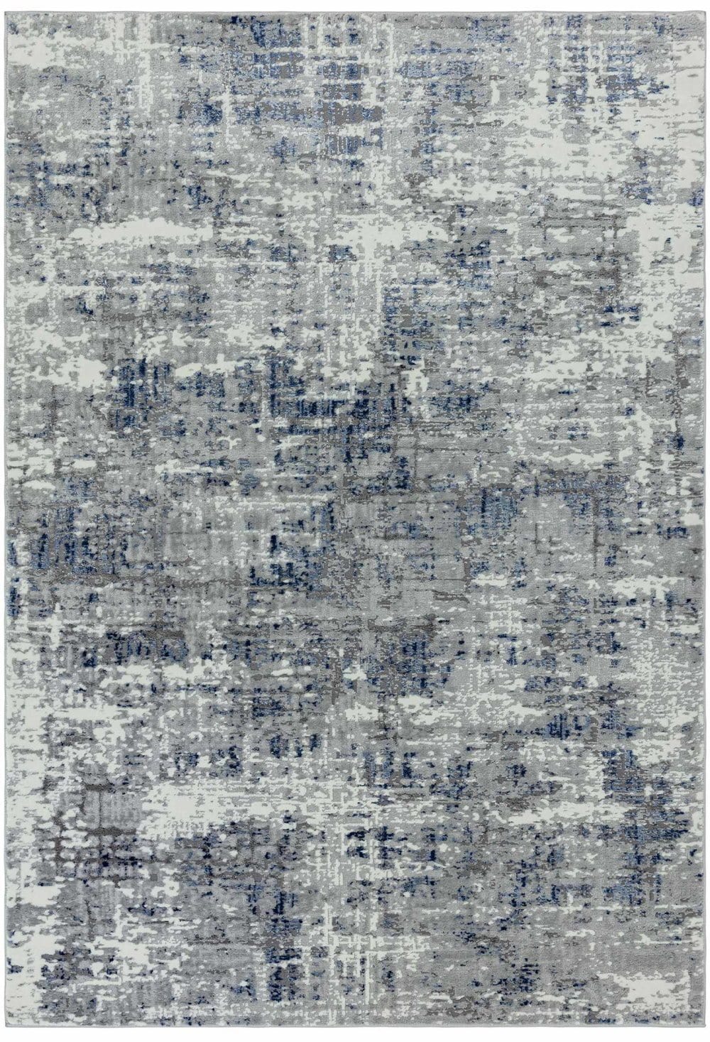 Laagpolig vloerkleed Easy Living Orion or04 Abstract Blue