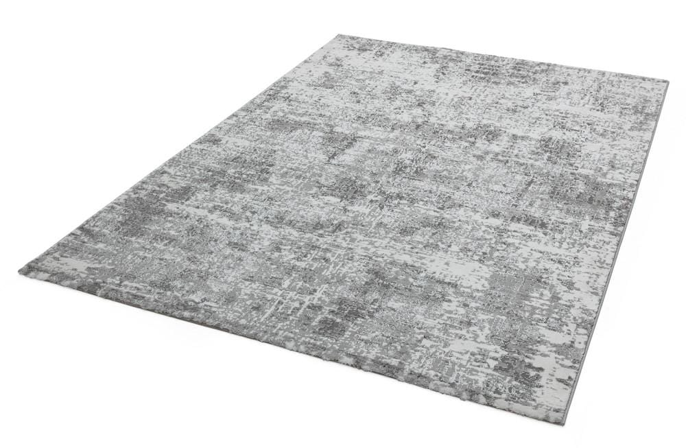 Laagpolig vloerkleed Easy Living Orion or05 Abstract Silver