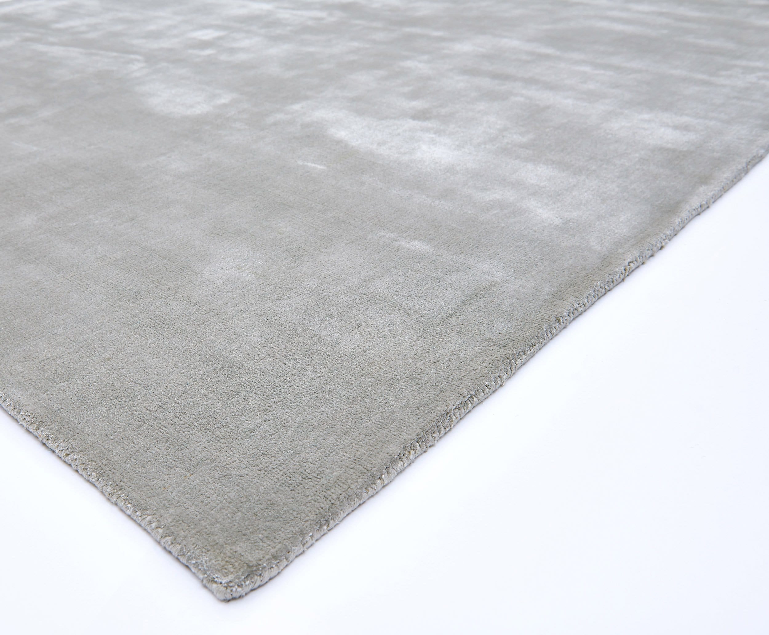 Laagpolig vloerkleed Katherine Carnaby Chrome Silver