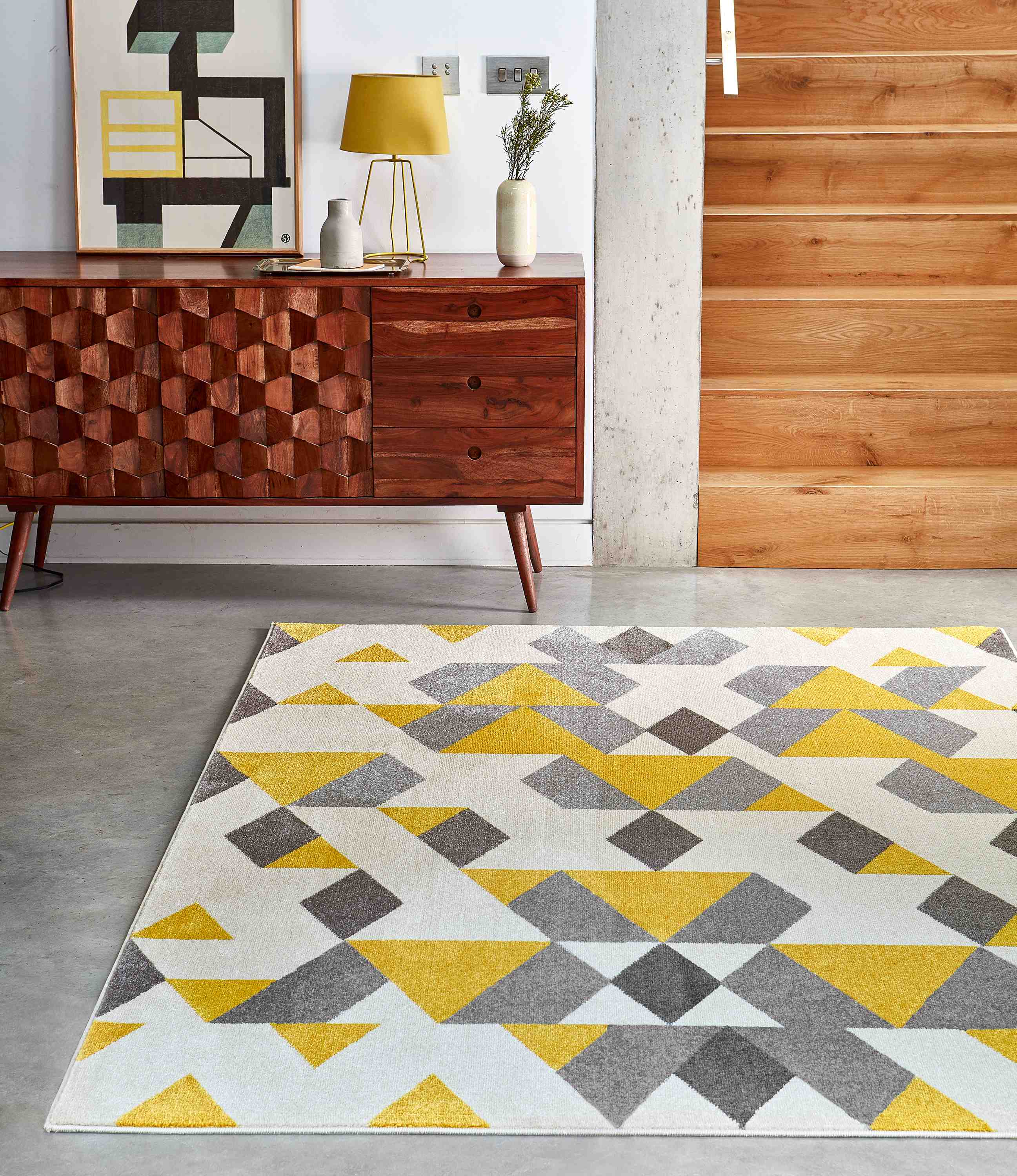 Vintage look Easy Living Colt Pyramid Mustard