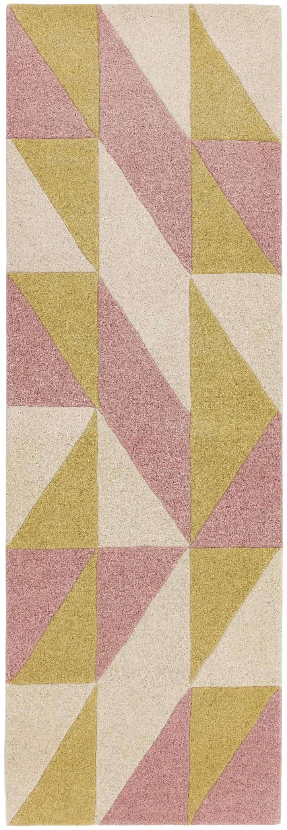 Laagpolig vloerkleed Easy Living Reef Flag Pink