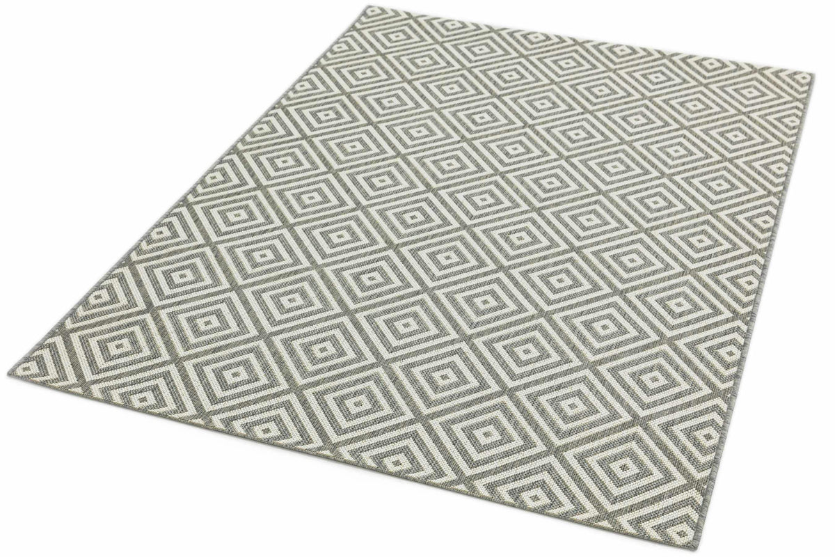 Laagpolig vloerkleed Easy Living Patio 17 Grey Jewel