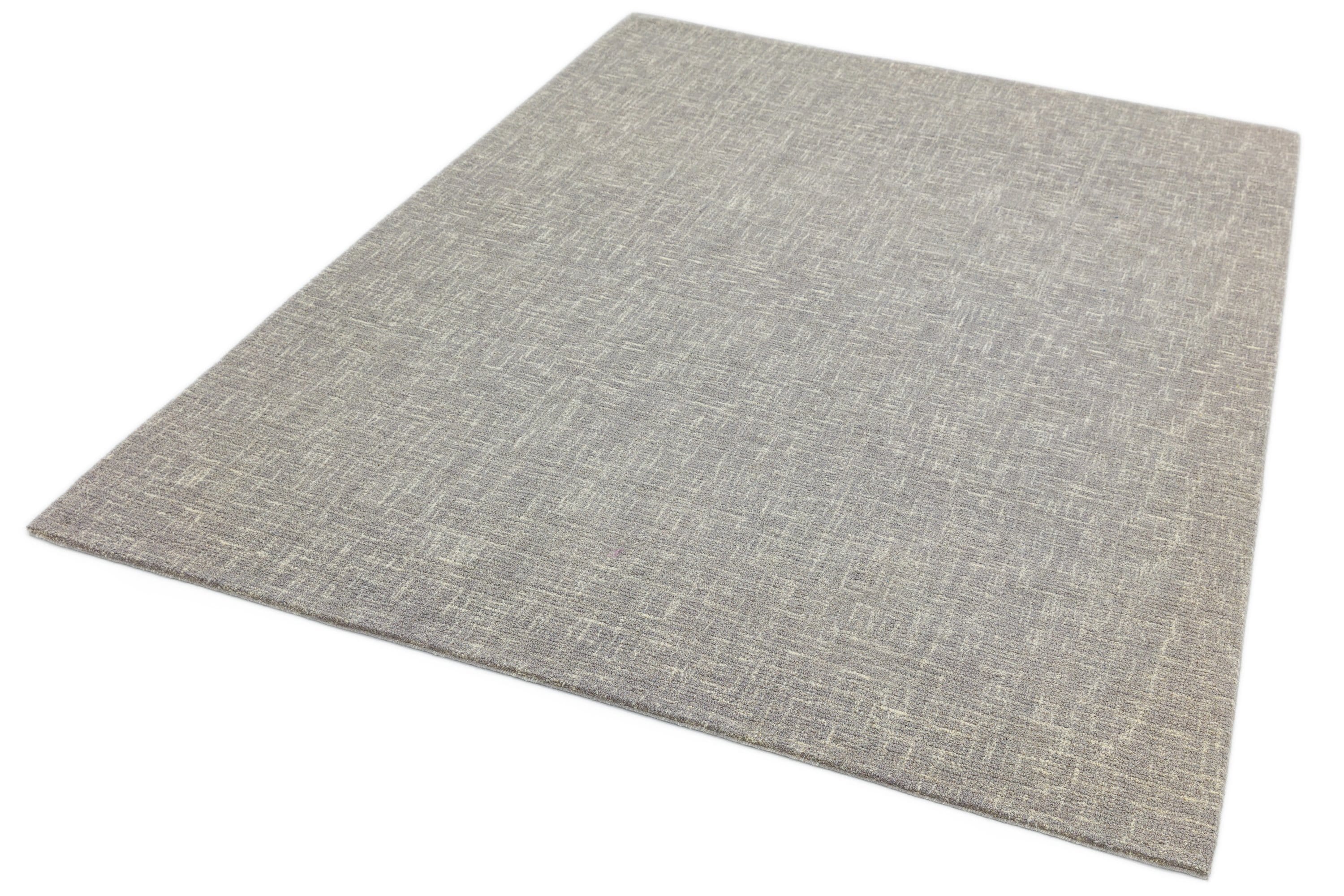 Laagpolig vloerkleed Easy Living Tweed Rug Stone