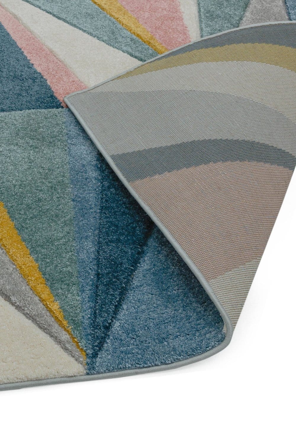 Laagpolig vloerkleed Easy Living Sketch Diamond Multi