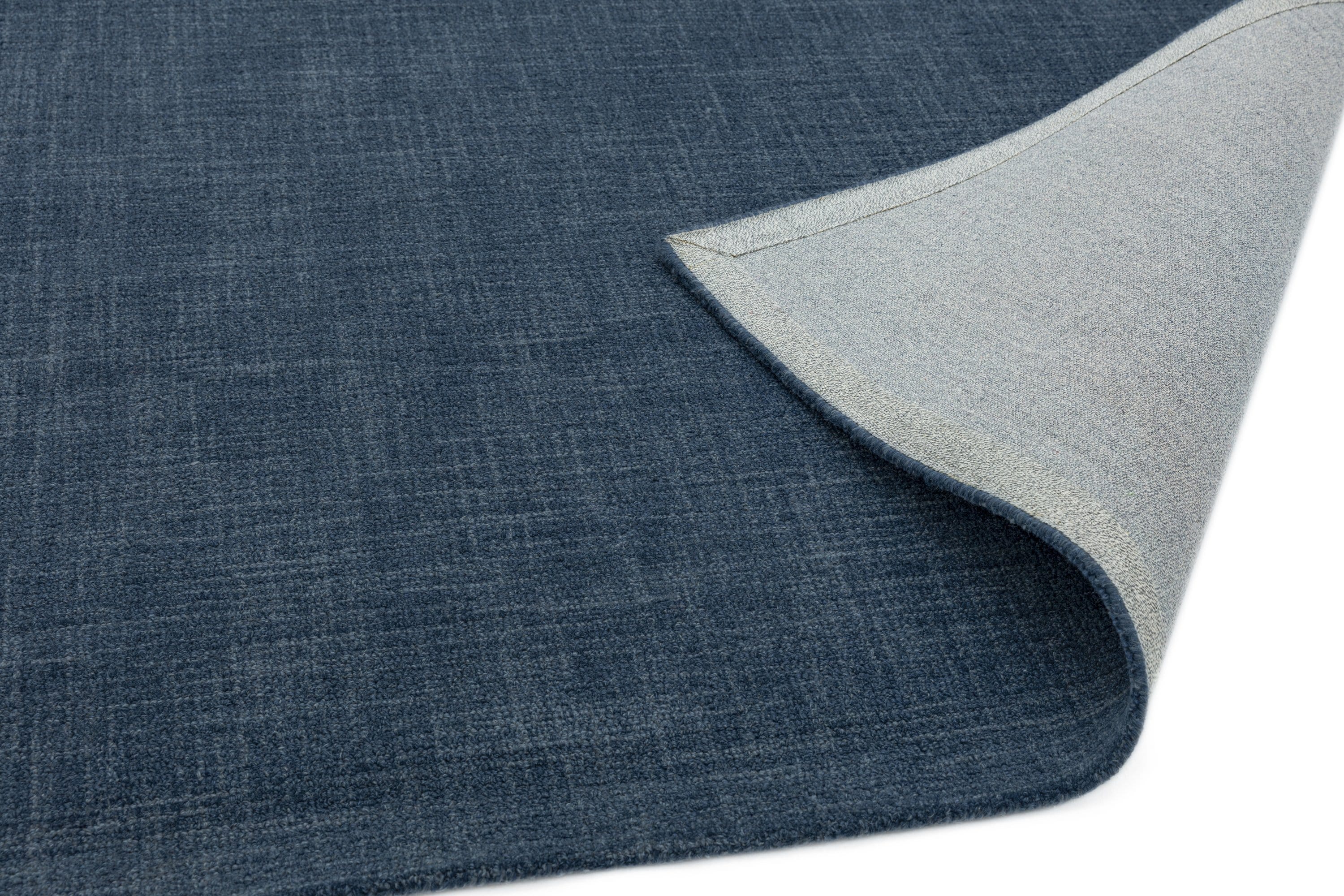 Laagpolig vloerkleed Easy Living Tweed Rug Denim