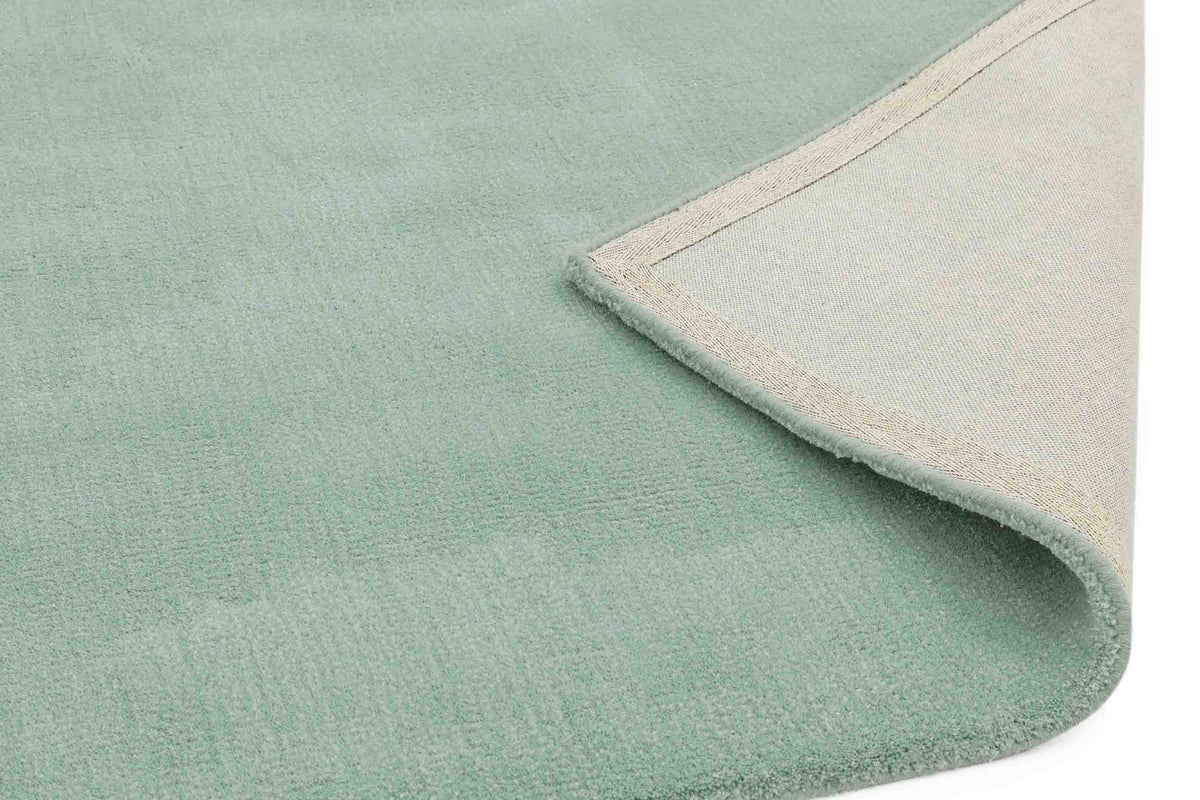 Laagpolig vloerkleed Easy Living Aran Rug Duck Egg