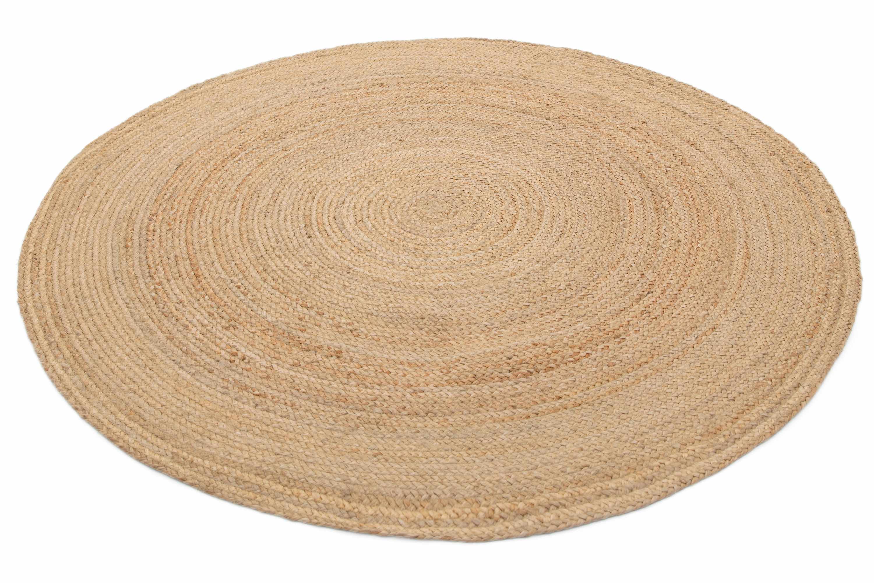 Rond vloerkleed Easy Living Faro Rug Natural