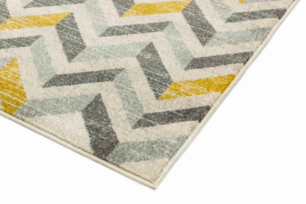 Vintage look Easy Living Colt Chevron Mustard