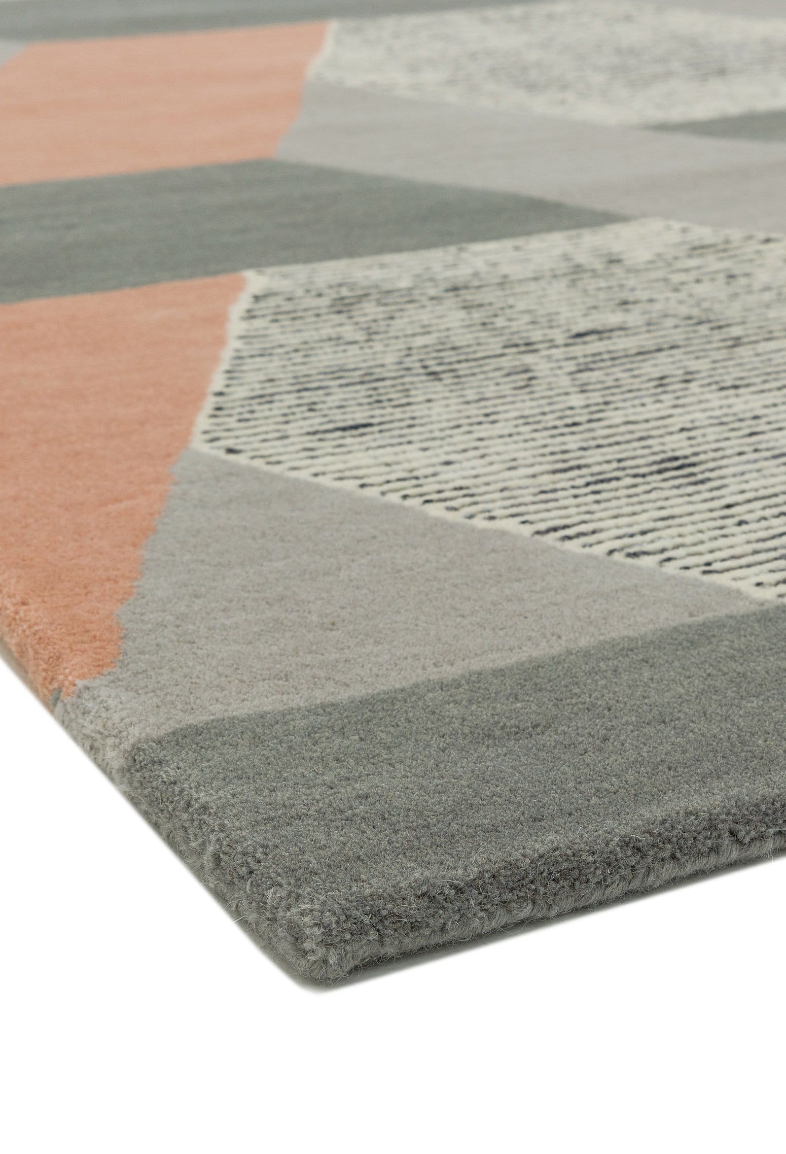 Laagpolig vloerkleed Easy Living Camden Rug Pink