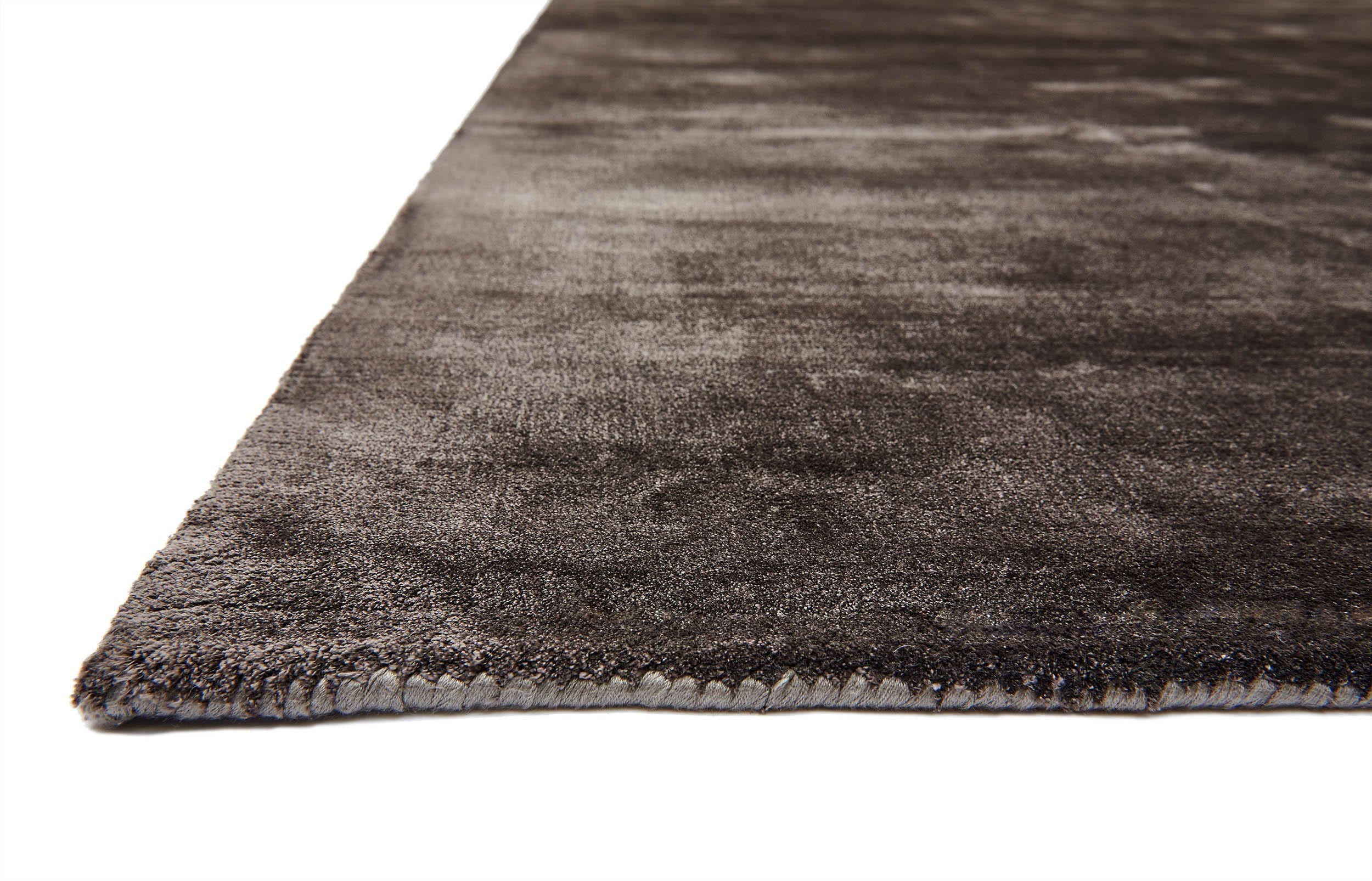 Laagpolig vloerkleed Katherine Carnaby Chrome Charcoal