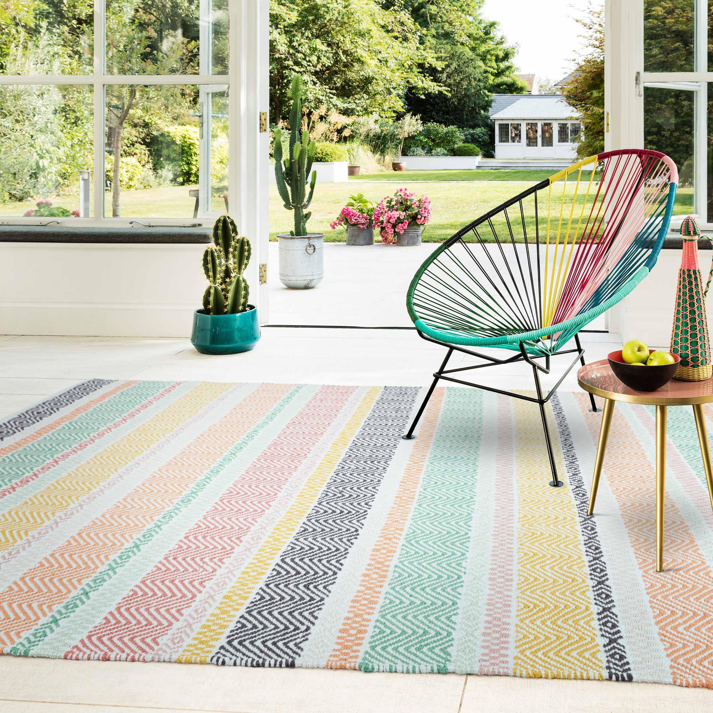 Vloerkleed Easy Living Boardwalk Pastel Multi