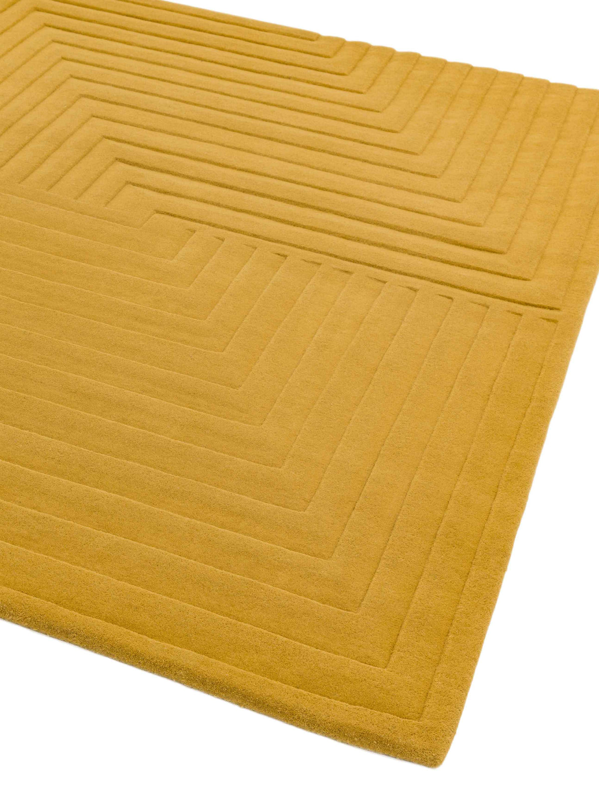 Laagpolig vloerkleed Easy Living Form Rug Ochre