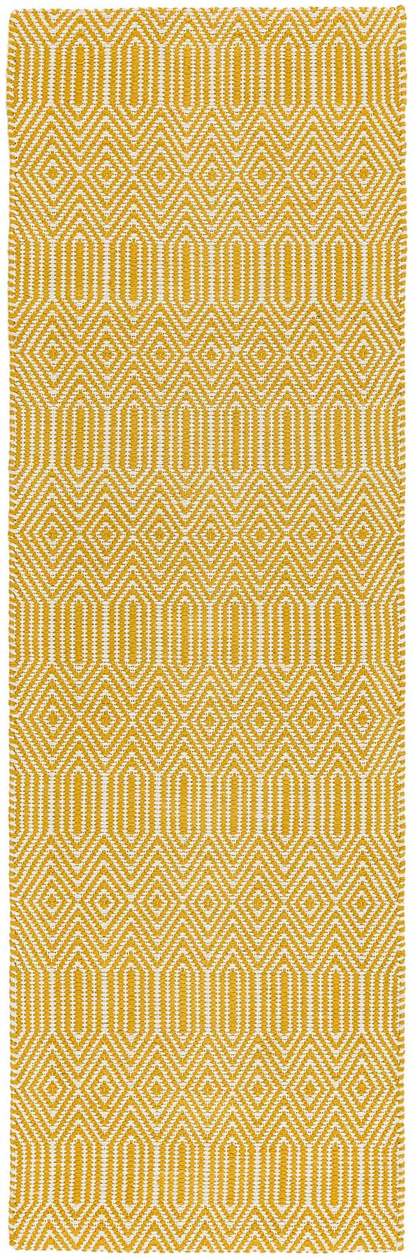 Laagpolig vloerkleed Easy Living Sloan Mustard