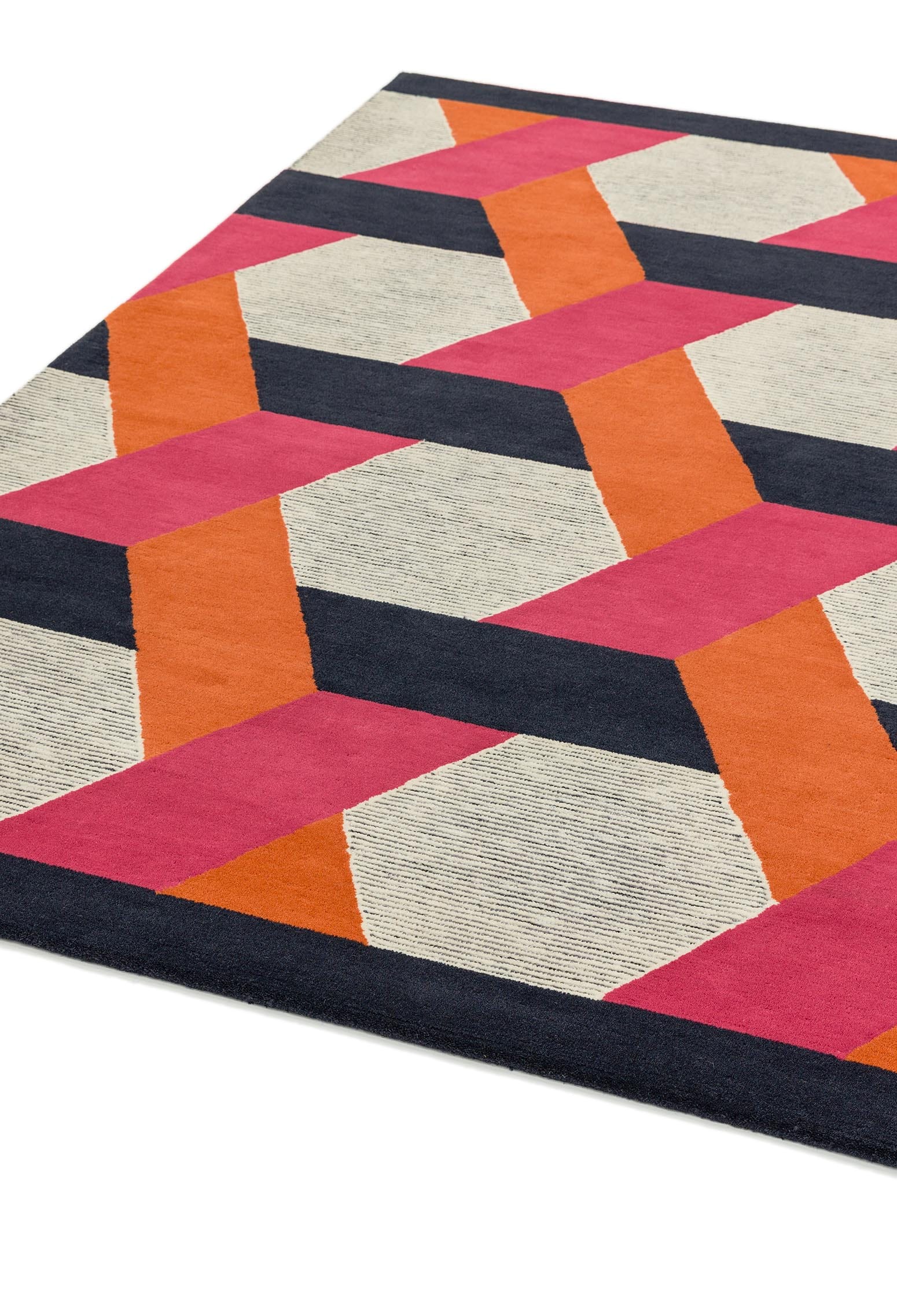 Laagpolig vloerkleed Easy Living Camden Rug Orange