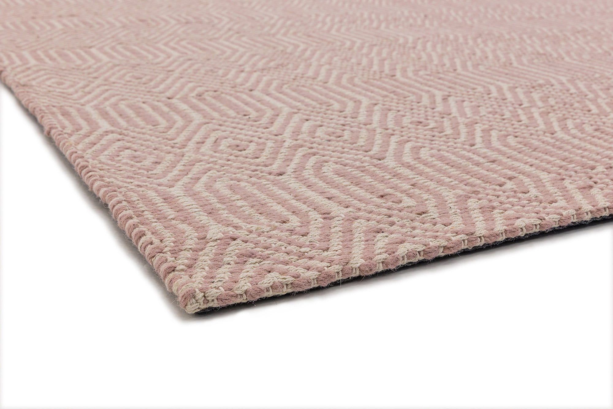 Laagpolig vloerkleed Easy Living Sloan Pink