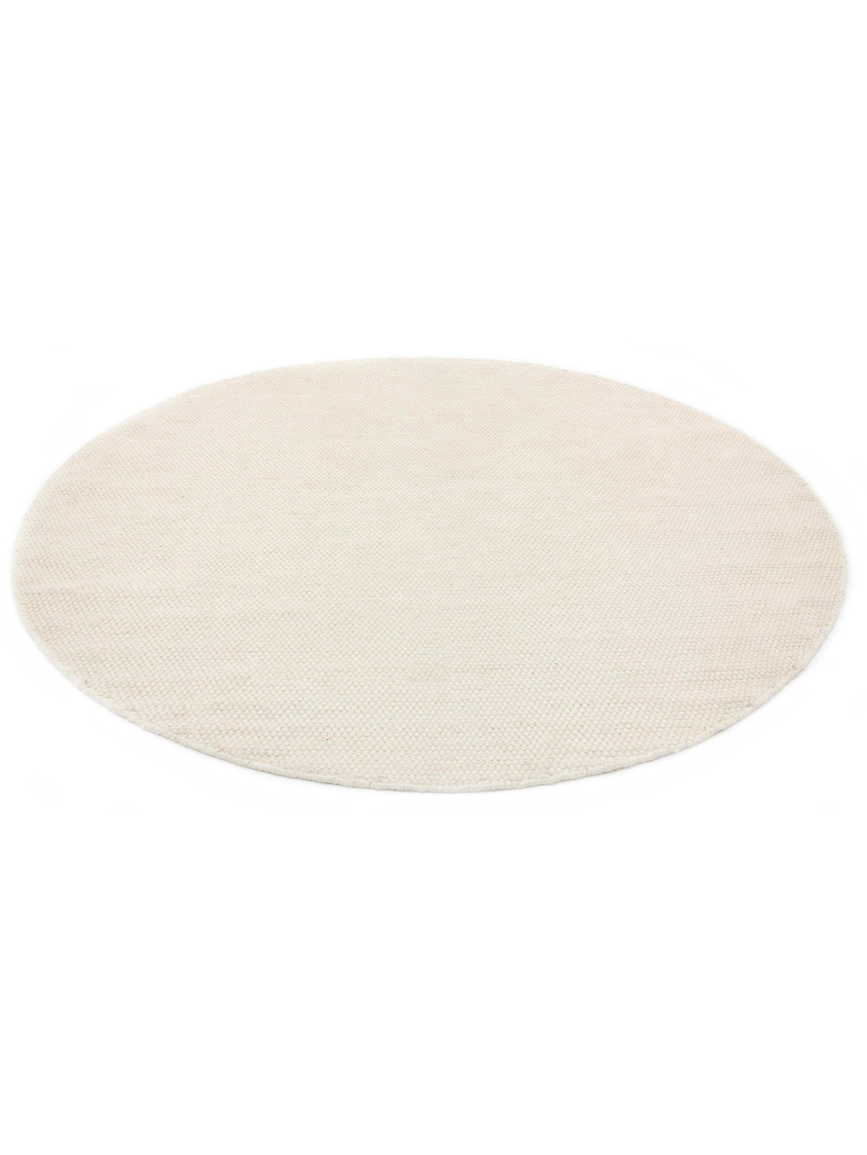 Rond vloerkleed MOMO Rugs Teppe White