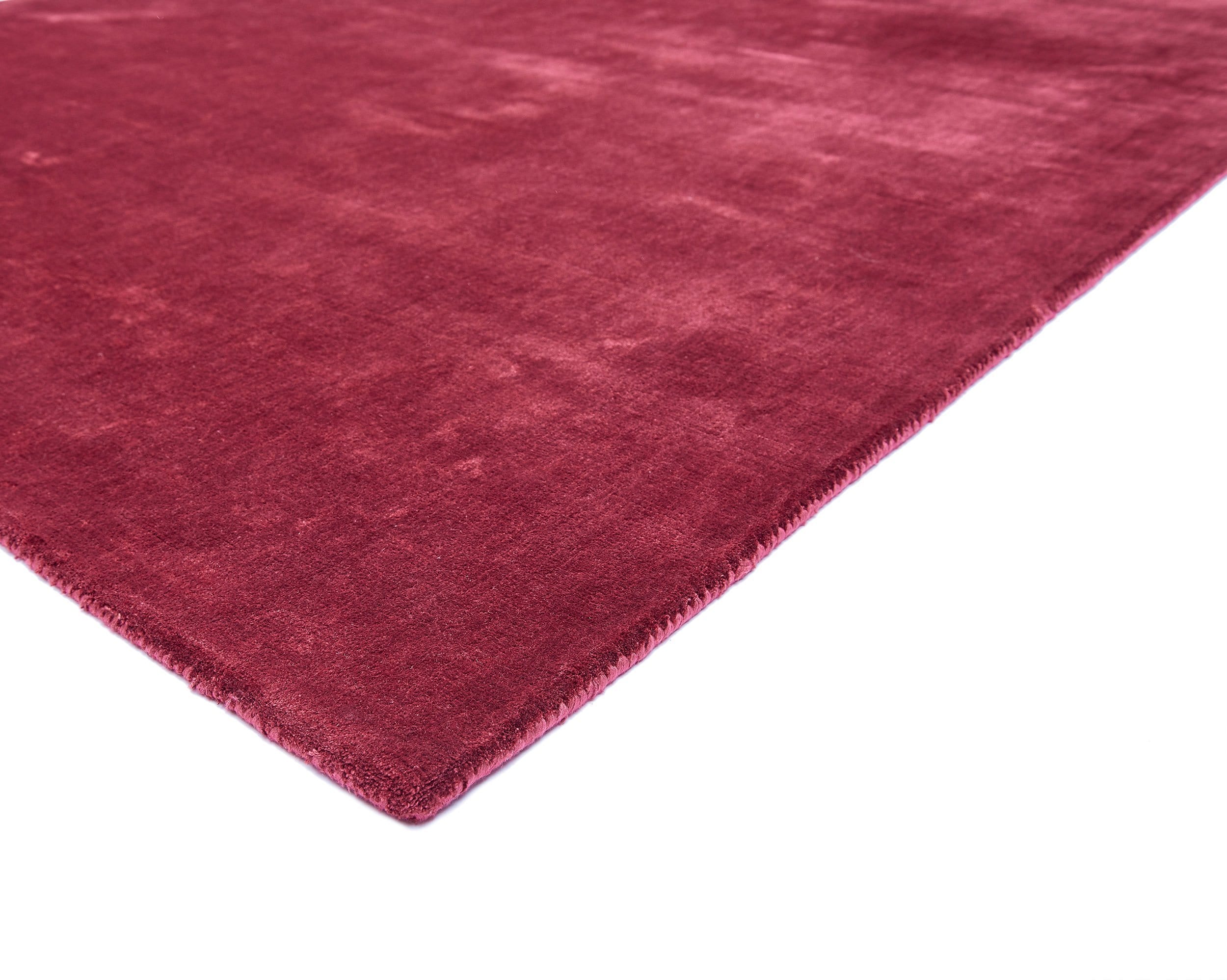 Laagpolig vloerkleed Katherine Carnaby Chrome Claret