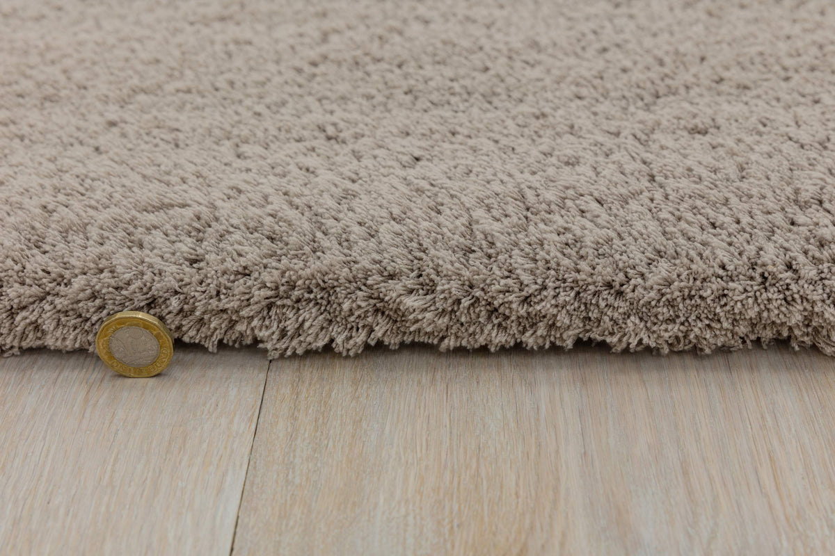Hoogpolig vloerkleed Easy Living Lulu Soft Touch Rug Stone