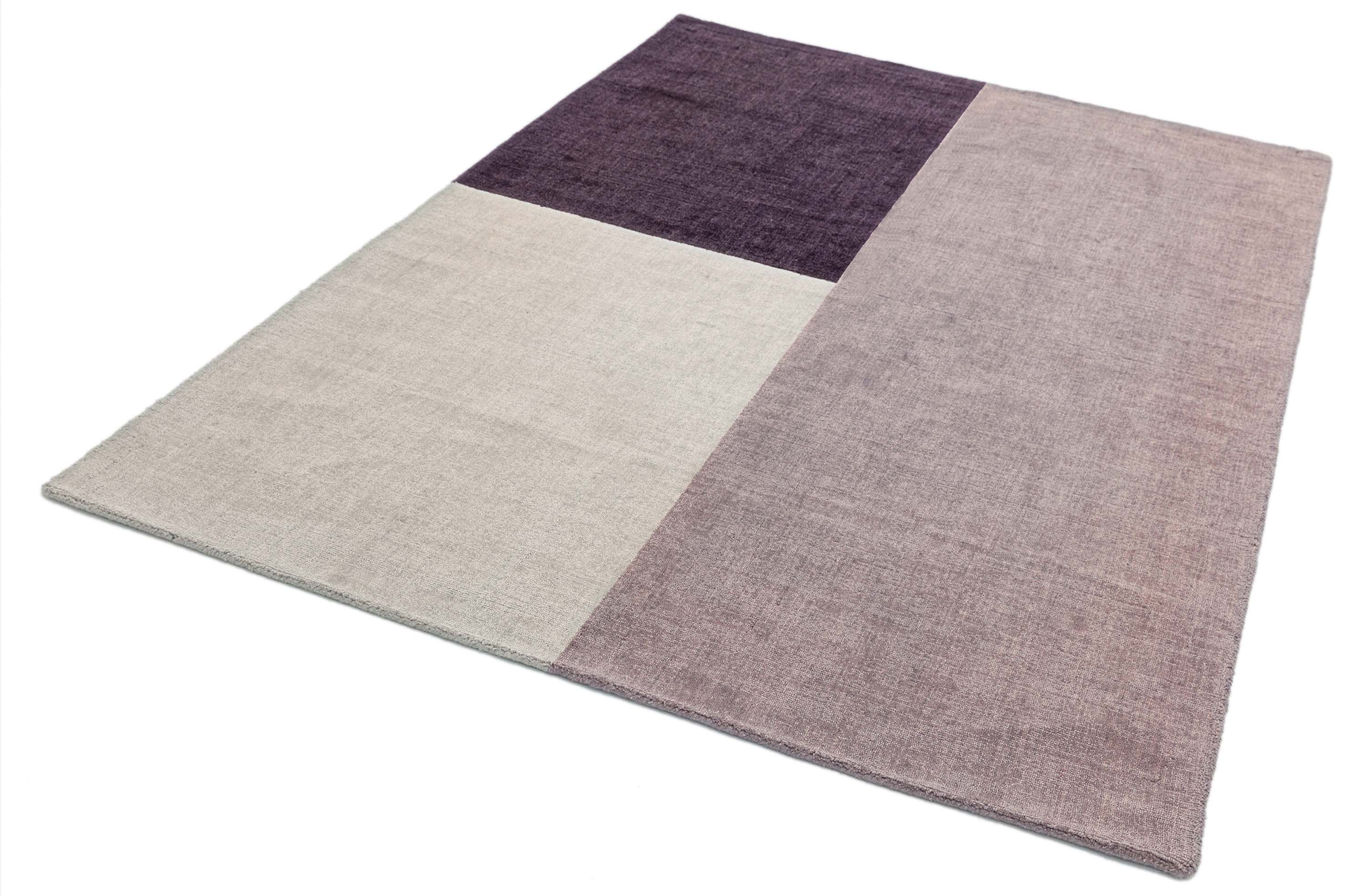 Laagpolig vloerkleed Easy Living Blox Rug Heather