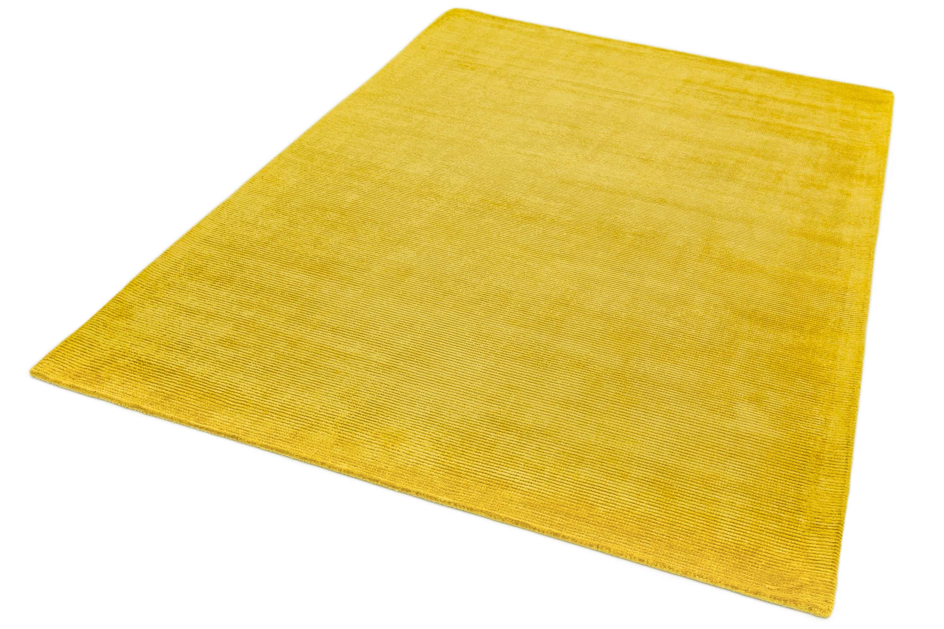 Laagpolig vloerkleed Easy Living Reko Rug Mustard