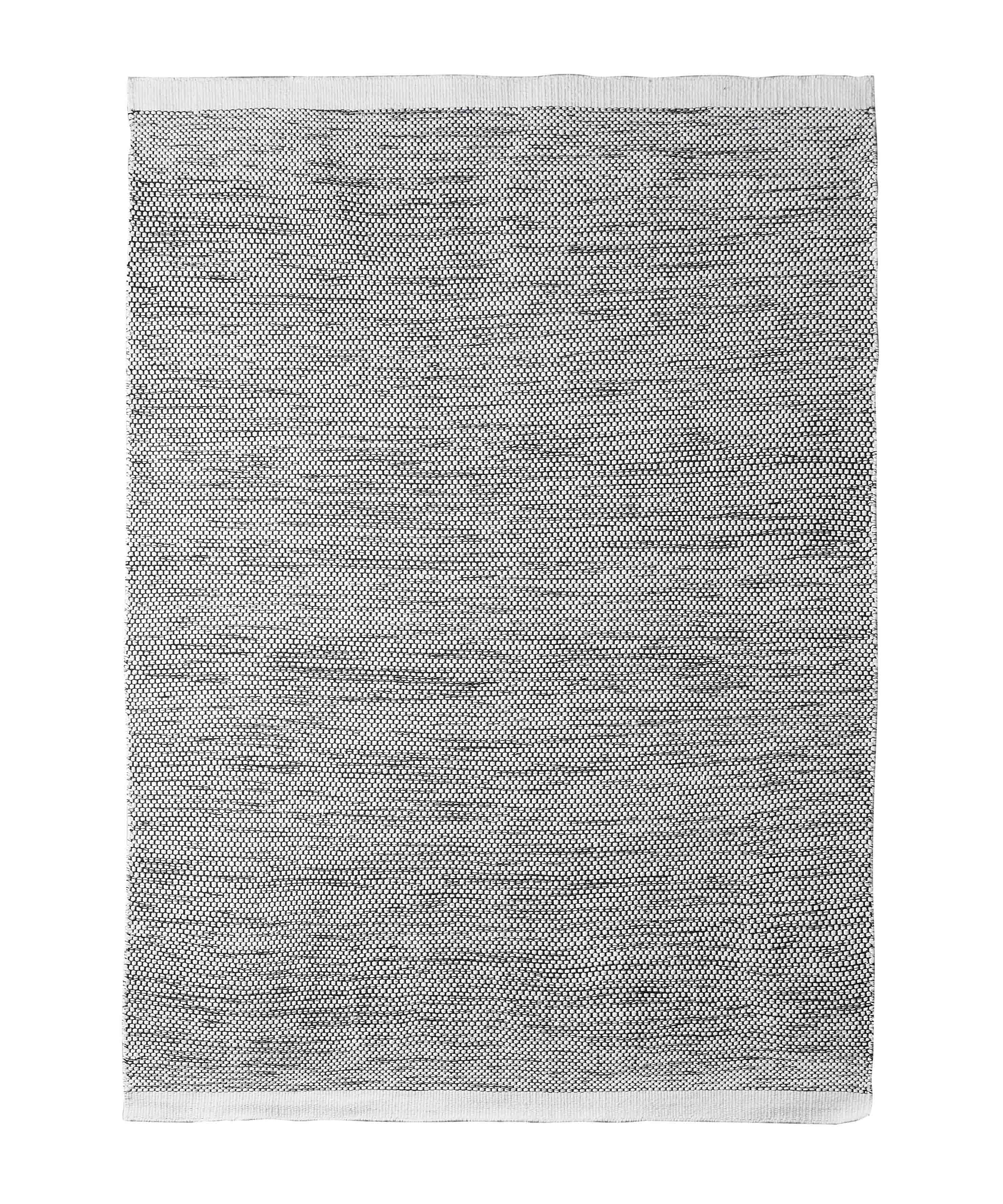 Laagpolig vloerkleed Matta Scandi Black White