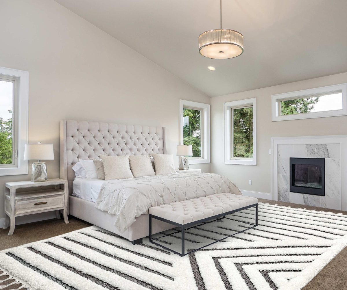 Hoogpolig vloerkleed Easy Living Ariana ar06 Shard