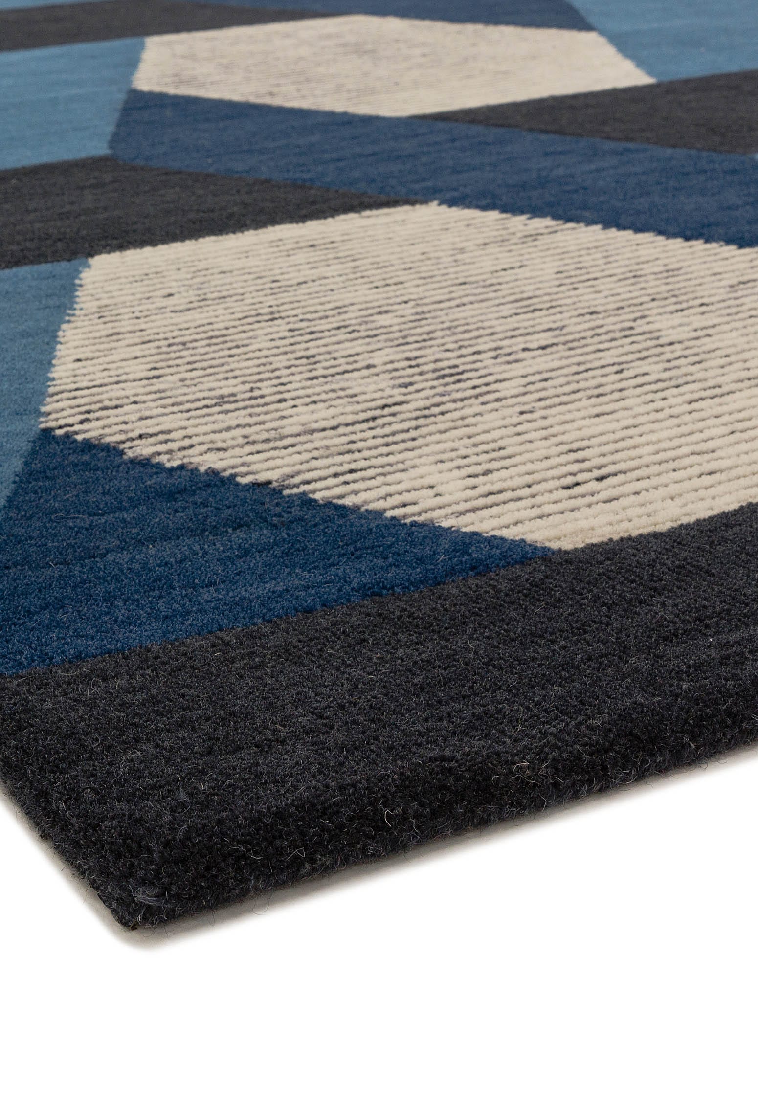 Laagpolig vloerkleed Easy Living Camden Rug Blue