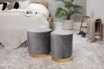 Lifa Living Poef - Beau Grijs