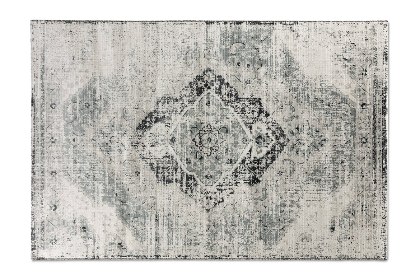 vloerkleed Lifa Living Aqua Thuy - Beige/Zilver