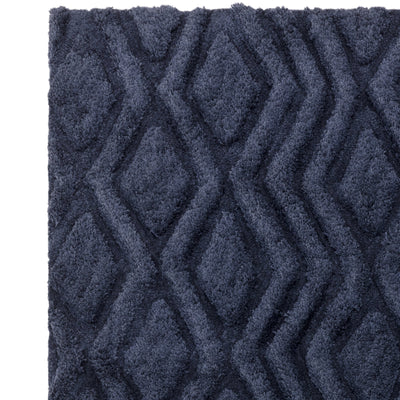 Vloerkleed Rugestiq Harrison donkerblauw – foto 4