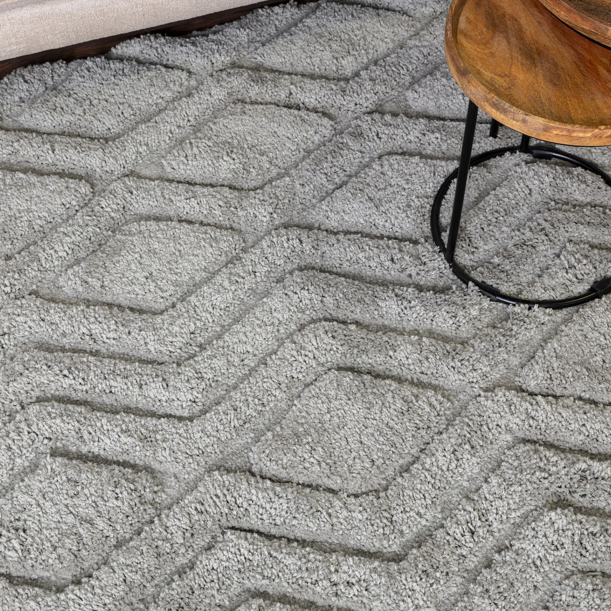 Vloerkleed Rugestiq Harrison zilver – foto 3