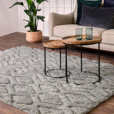 Vloerkleed Rugestiq Harrison zilver – foto 2