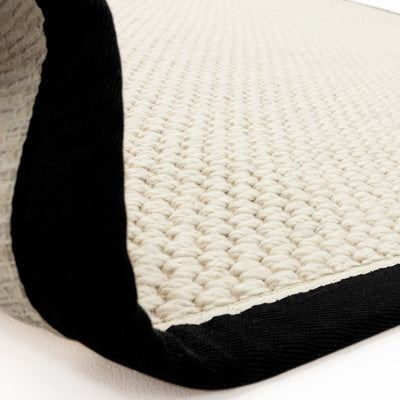 Vloerkleed Rugestiq Korra dubbele lus antraciet crème – foto 6