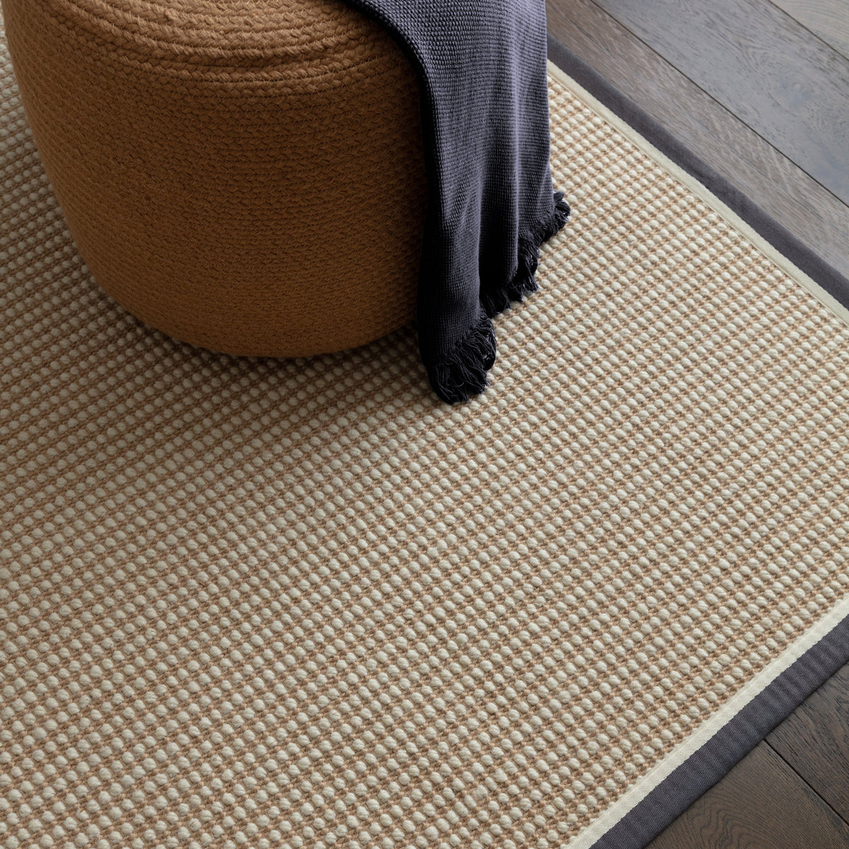 Vloerkleed Rugestiq Korra lus leigrijs crème – foto 3